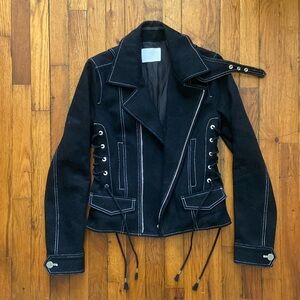 Dion Lee Black Denim Jacket